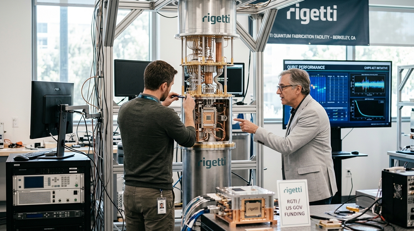 Rigetti Computing (RGTI): The Quantum Stock the Government Just Bet $100 Million On