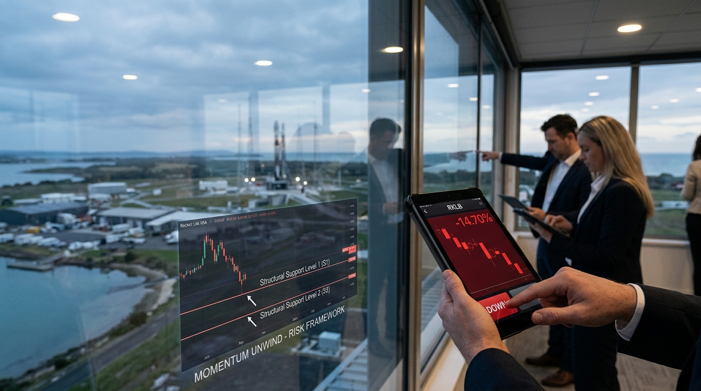 Rocket Lab’s -14.70% Collapse Is a Masterclass in Momentum Unwind – Watch These Structural Levels