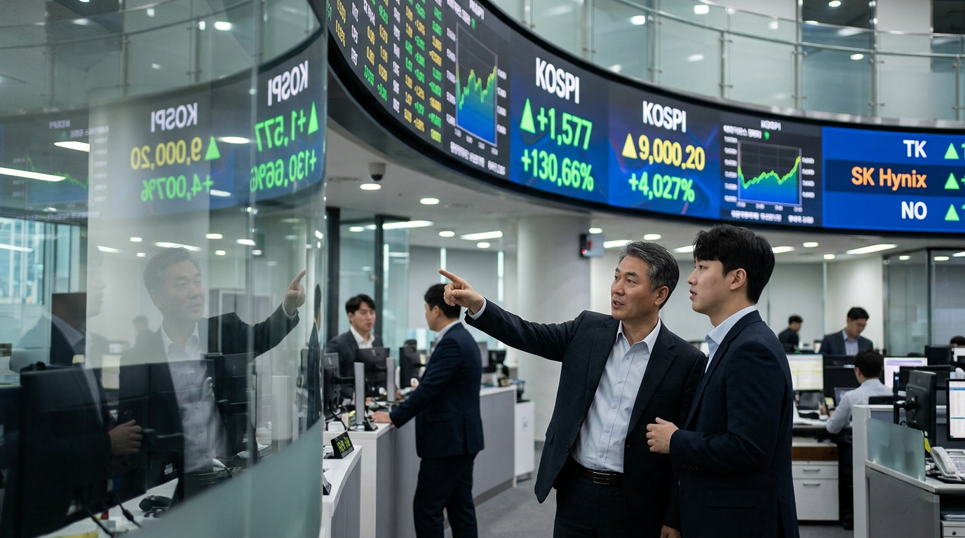 The KOSPI Almost Doubled This Year. The Real Story Is the Valuation Gap.