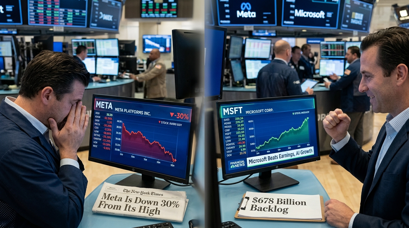 Meta Is Down 30% From Its High. Microsoft Just Showed Why.