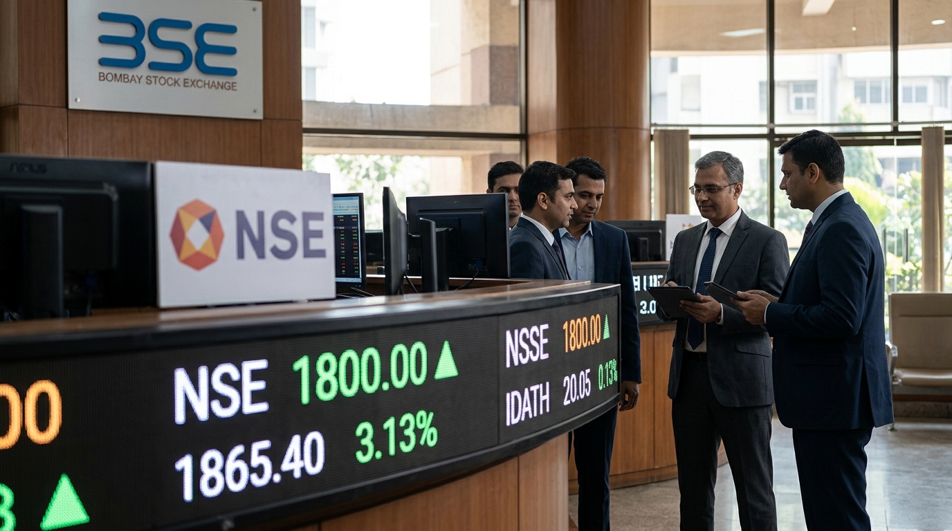 India&rsquo;s NSE Listed Today. Here Is What the Flat Open Actually Tells You.