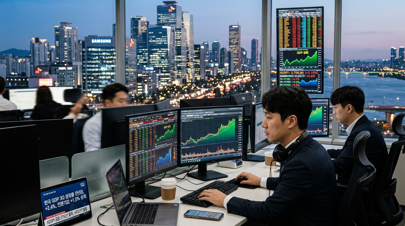 Korea&rsquo;s GDP Beat Tripled Forecasts. The KOSPI Proved It.
