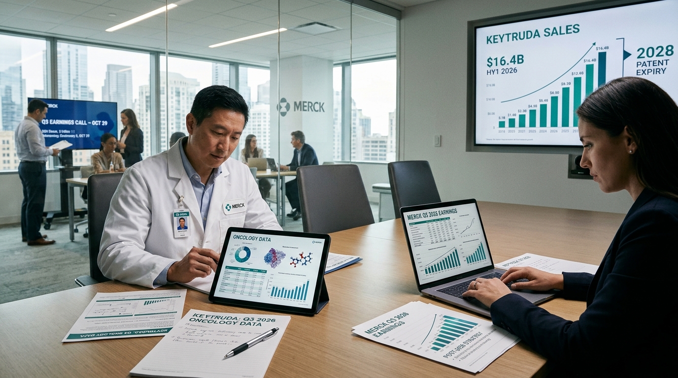 Merck&rsquo;s Biggest Week: Cancer Data and Earnings